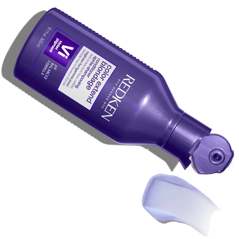 Redken Color Extend Blondage Conditioner 300ml - après - shampooing anti-jaune