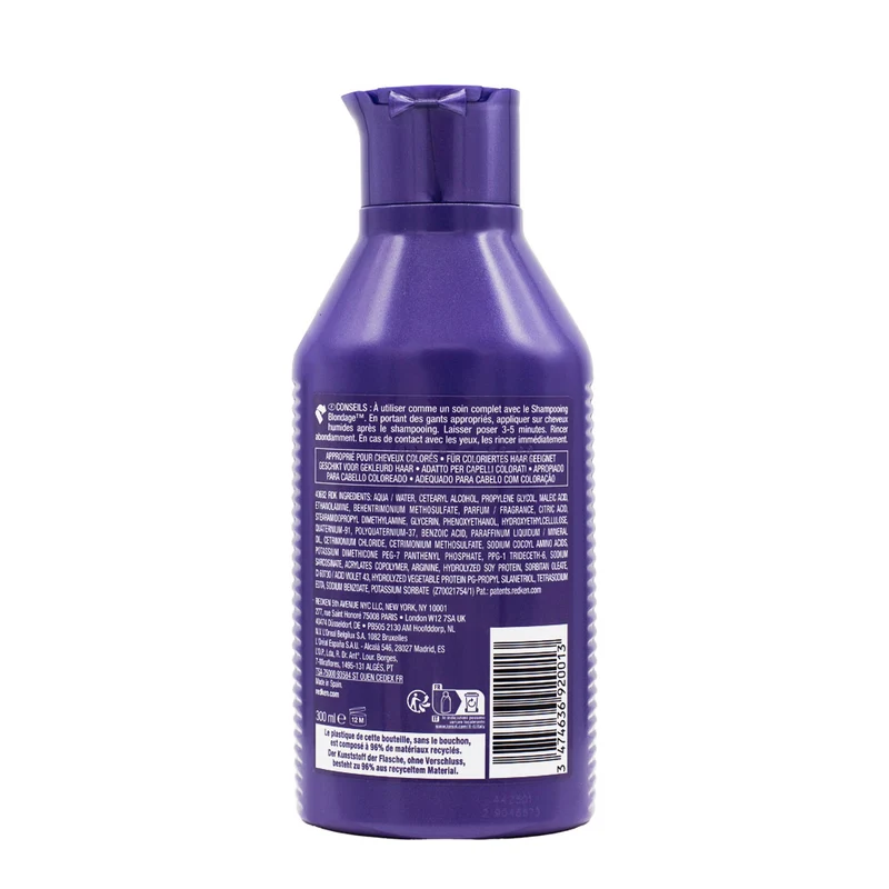 Redken Color Extend Blondage Conditioner 300ml - après - shampooing anti-jaune