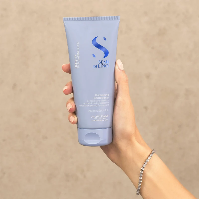 Alfaparf Milano Semi Di Lino Density Thickening Conditioner 200ml - conditionneur épaississant
