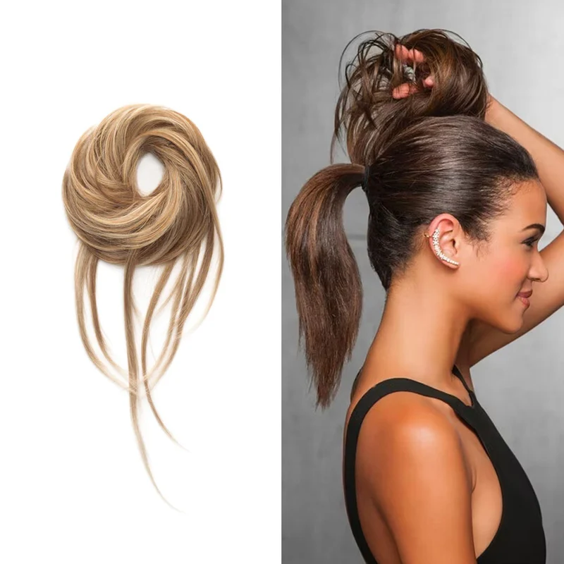 Hairdo Trendy Do Élastique Cheveux Blond doré moyen