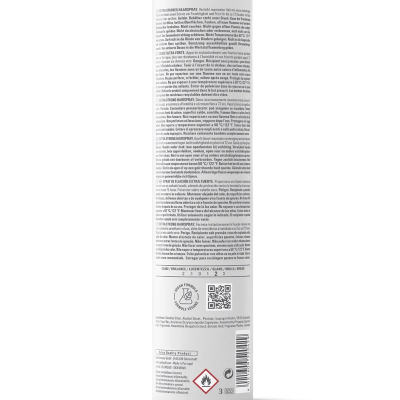 Goldwell Stylesign Extra Strong Hairspray 500ml - laque à tenue extra forte
