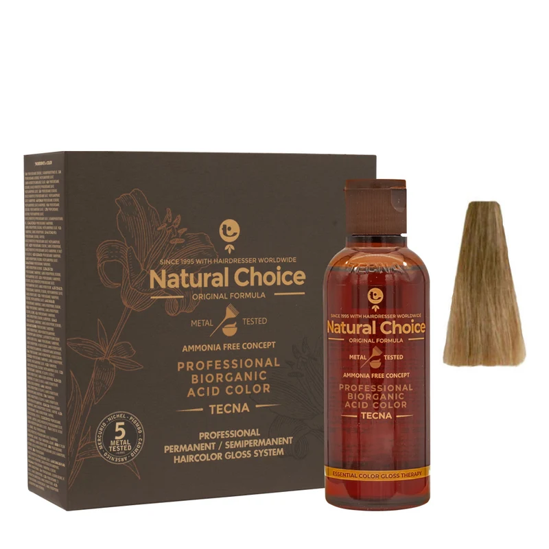 8.32 Blond Clair Or Naturel Tecna NCC Biorganic Acid Color 3x130ml