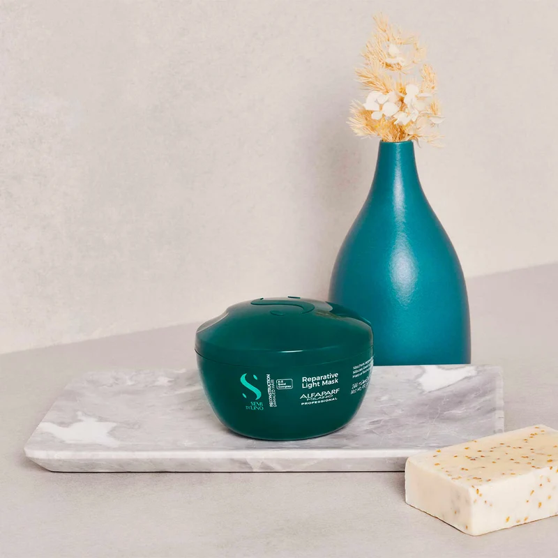 Alfaparf Milano Semi di Lino Reconstruction Reparative Light Mask 200ml - masque restructurant pour cheveux fins