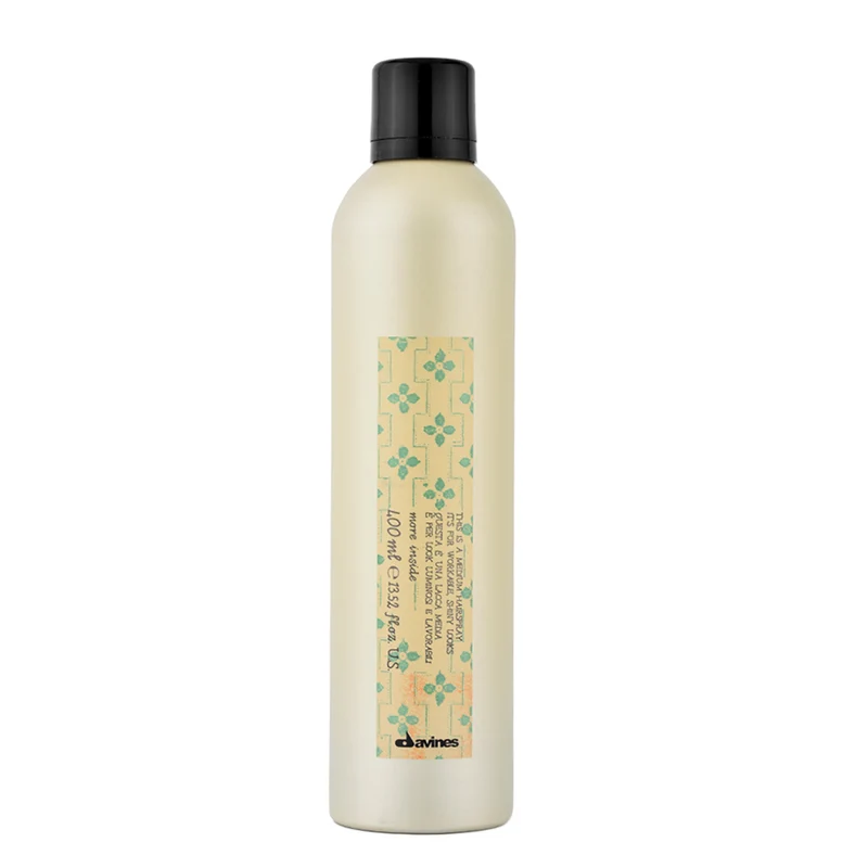 Davines More Inside Medium Hold Hairspray 400ml - laque à tenue moyenne