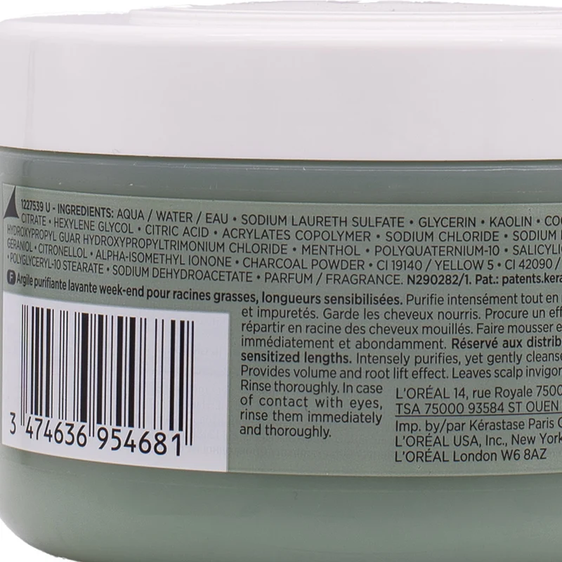 Kérastase Spécifique Argile Equilibrante 250 ml - shampooing nettoyant à l'argile