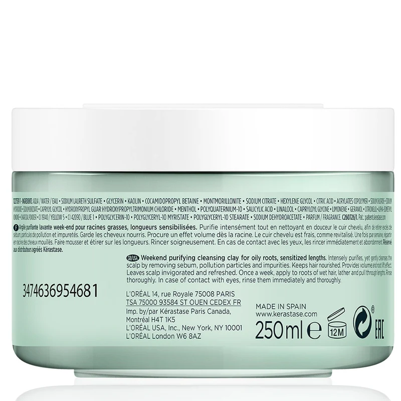 Kérastase Spécifique Argile Equilibrante 250 ml - shampooing nettoyant à l'argile