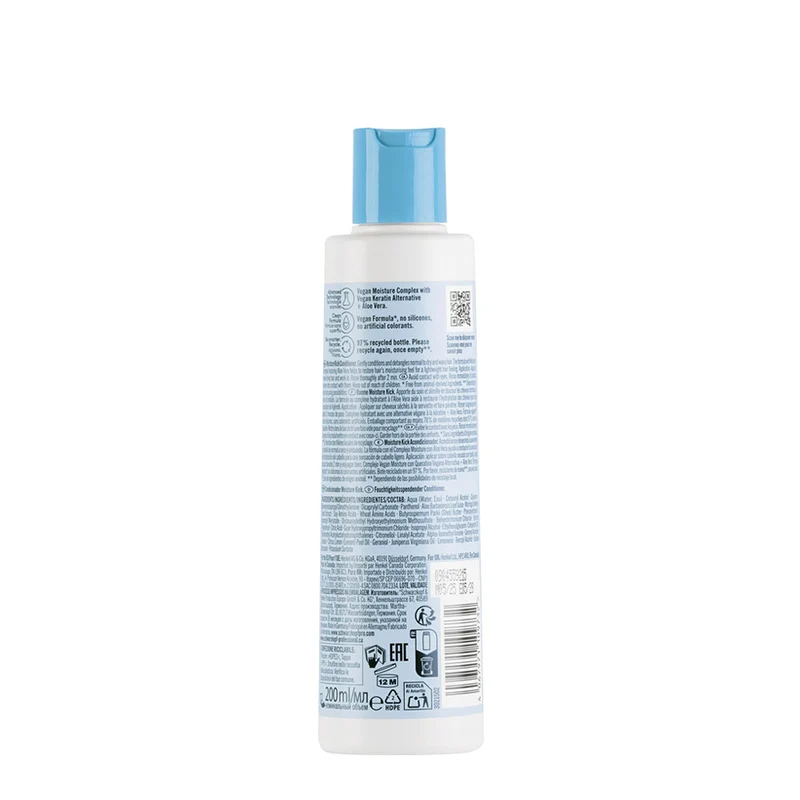 Schwarzkopf BC Bonacure Moisture Kick Conditioner Aloe Vera 200ml - baume pour les cheveux secs