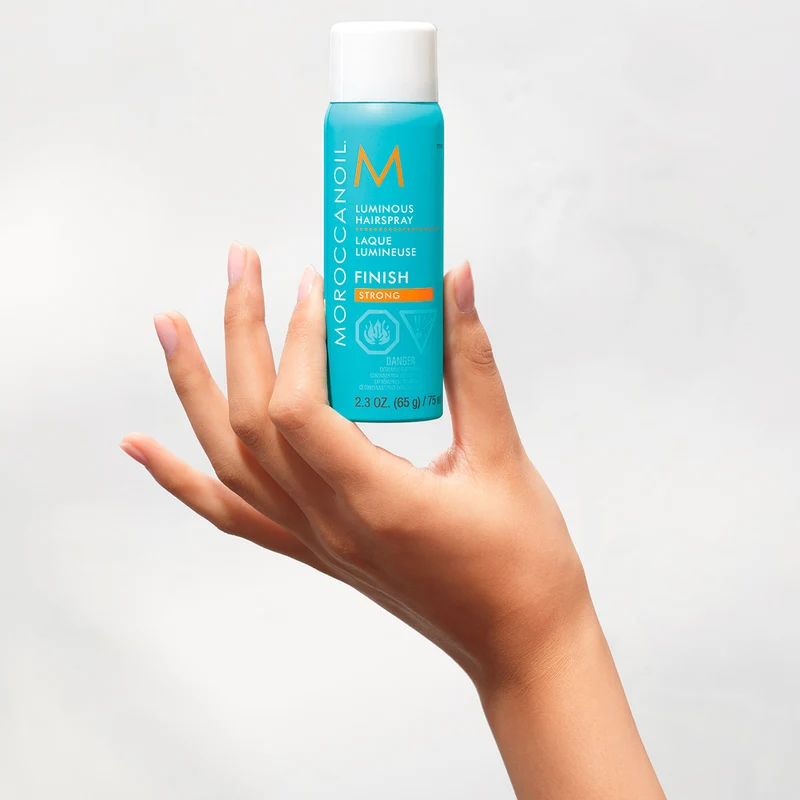 Moroccanoil Luminous Hairspray Finish Strong 75ml - fixation forte