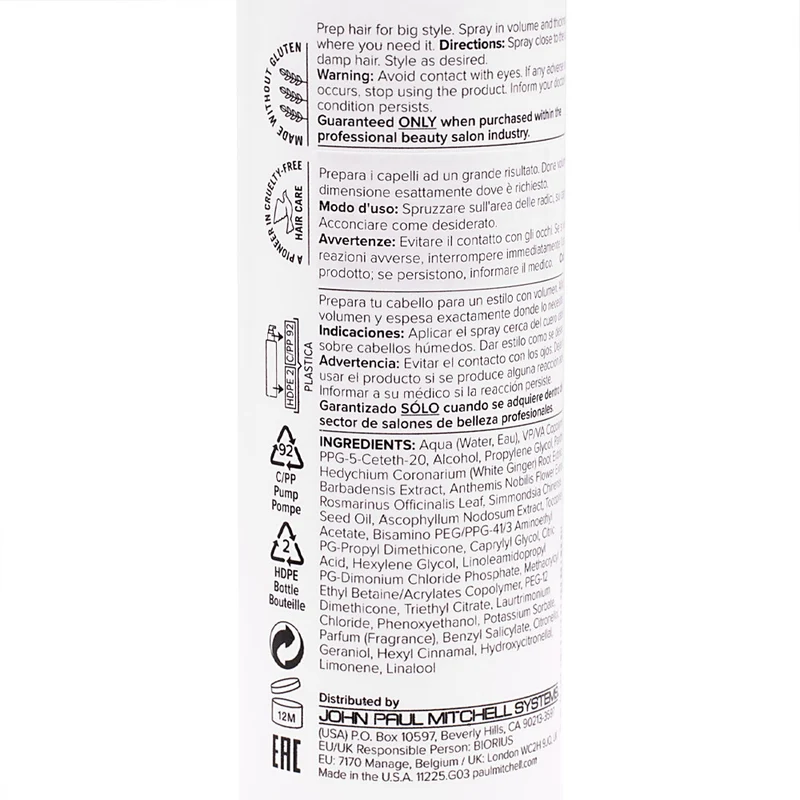 Paul Mitchell Extra-Body Boost 100ml - spray volumateur