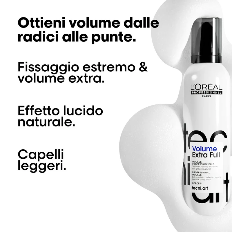 L'Oréal TecniArt Volume Extra Full Mousse 250ml - mousse volumisante