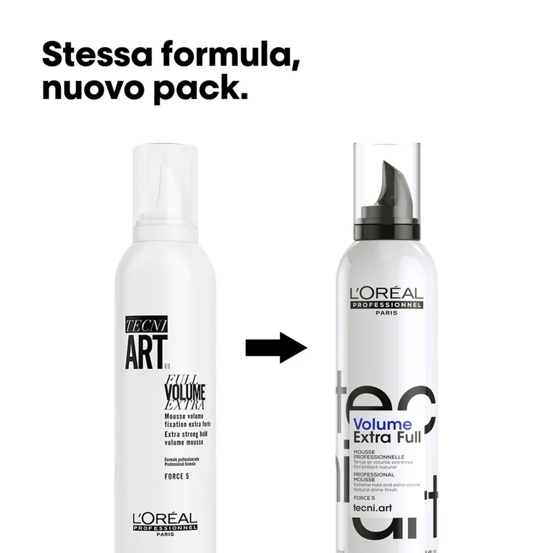 L'Oréal TecniArt Volume Extra Full Mousse 250ml - mousse volumisante