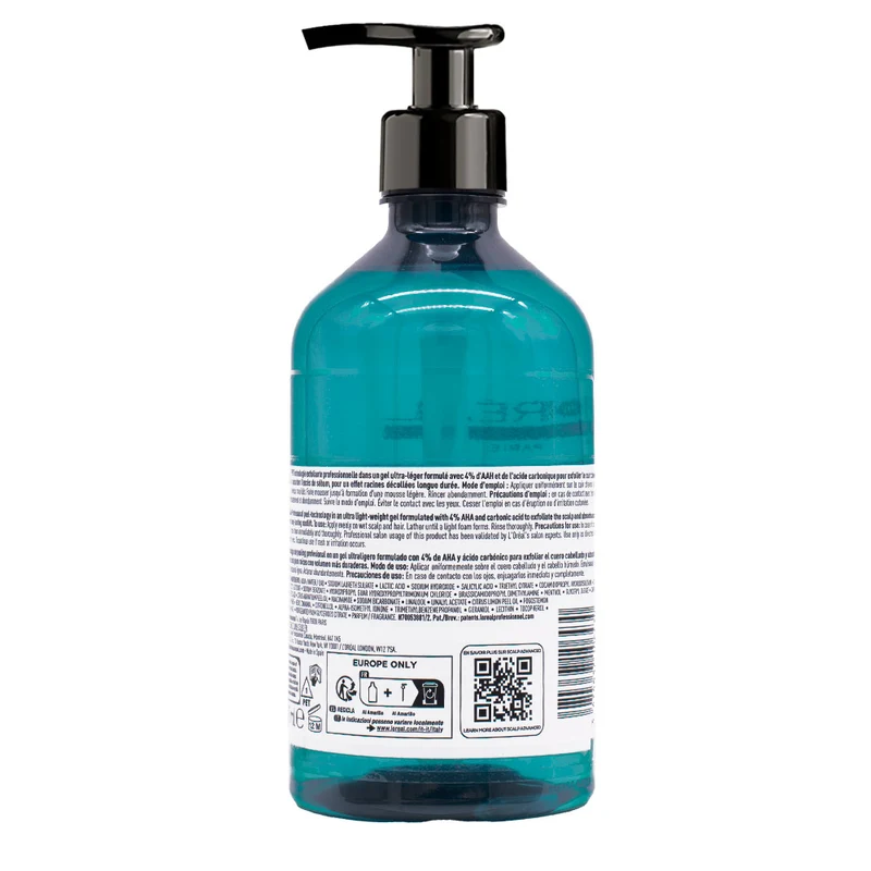 L'Oreal Professionnel Paris Scalp Advanced Anti-Oiliness Shampoo 500ml - shampooing séborégulateur