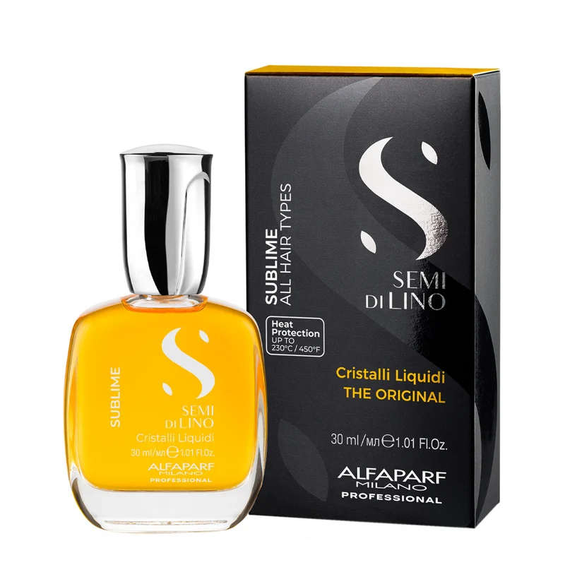 Alfaparf Milano Semi Di Lino Sublime Cristalli Liquidi The Original 30ml - sérum illuminateur