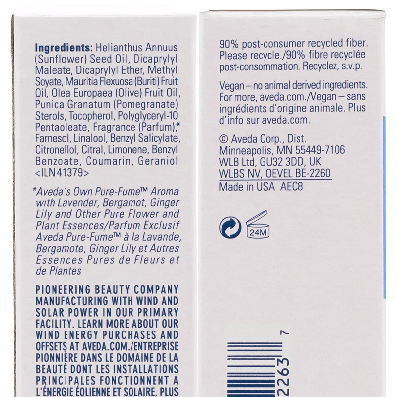 Aveda Dry Remedy Daily Moisturizing Oil 30ml - huile hydratante cheveux secs