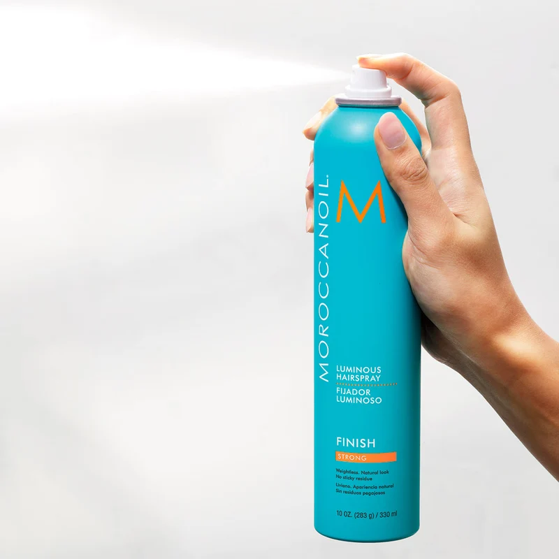 Moroccanoil Luminous Hairspray Finish Strong 330ml - fixation forte
