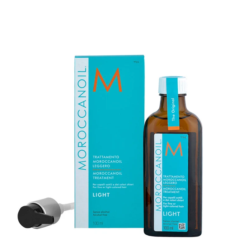 Moroccanoil Oil treatment light 100ml - Huile pour cheveux fins ou clairs