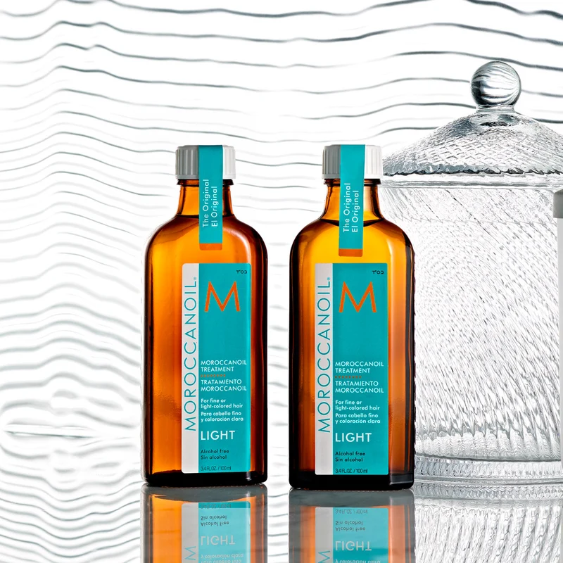 Moroccanoil Oil treatment light 100ml - Huile pour cheveux fins ou clairs