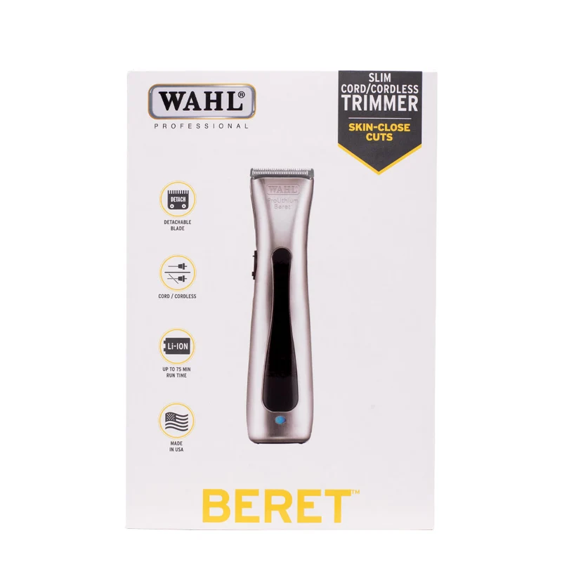 Wahl Trimmer Beret - tondeuse de finition sans fil