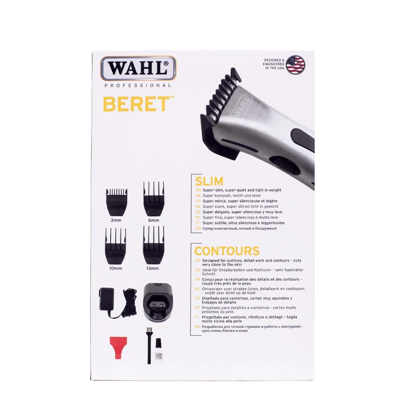 Wahl Trimmer Beret - tondeuse de finition sans fil