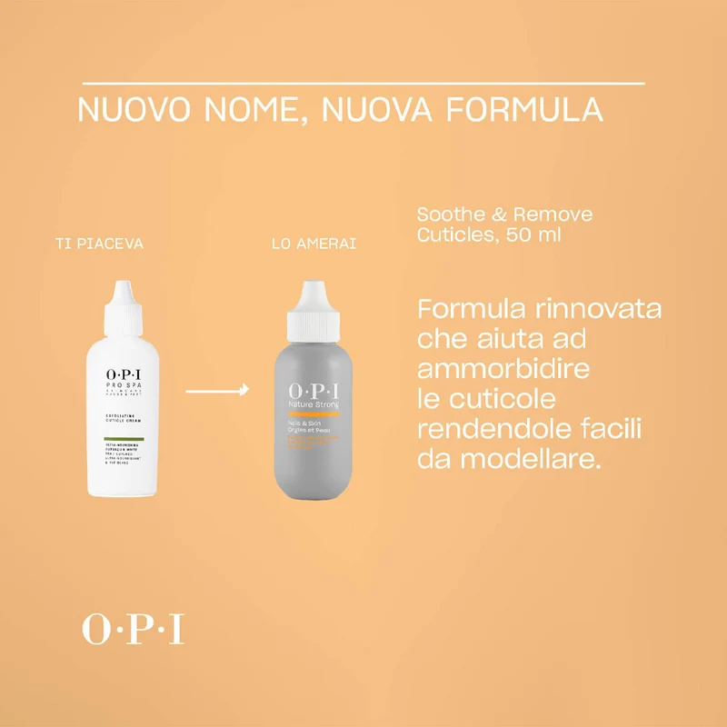 OPI Nature Strong Skincare Soothe & Remove Cuticles 50ml - traitement adoucissant pour les cuticules