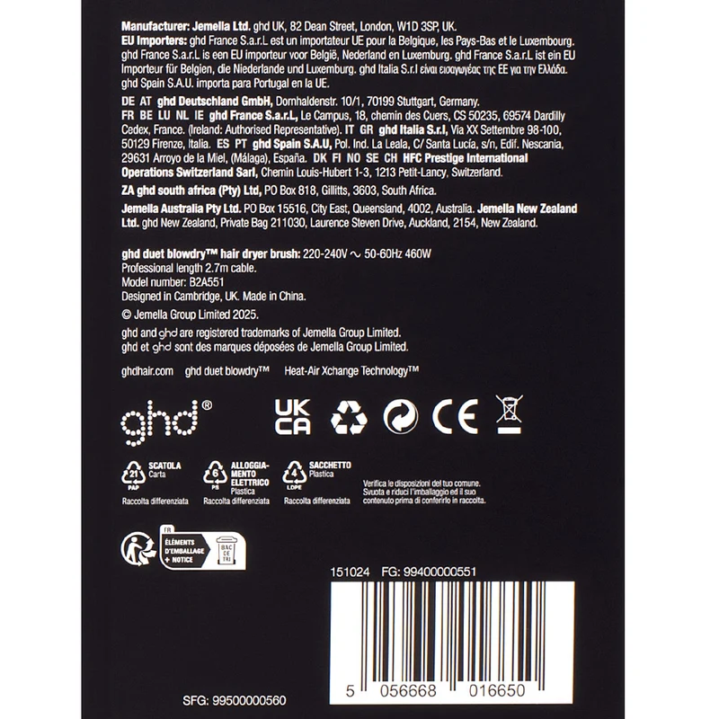 Ghd Duet Blowdry Pink Collection