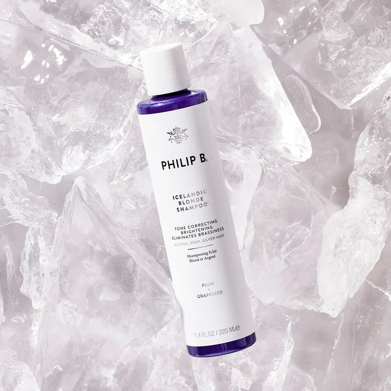 Philip B Icelandic Blonde Shampoo 220ml - shampooing anti-jaune