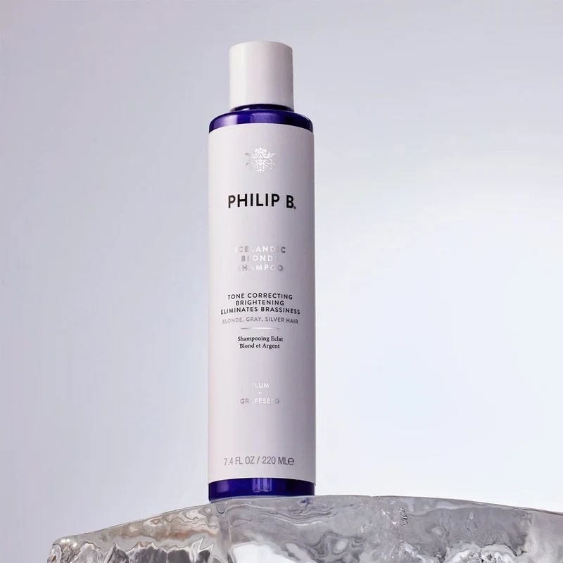 Philip B Icelandic Blonde Shampoo 220ml - shampooing anti-jaune