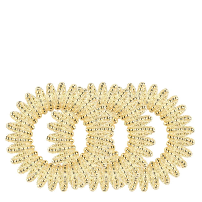 Invisibobble Original Time to Shine Gold Rush 3pcs - élastiques cheveux spirale