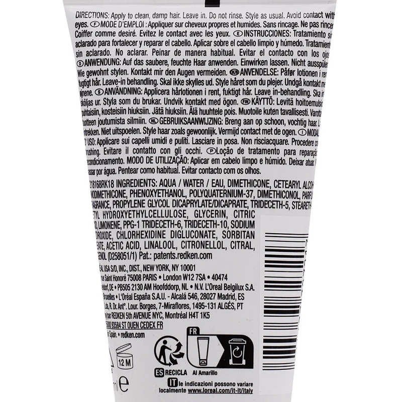 Redken Acidic Bonding Concentrate Leave-in Treatment 50ml - protecteur thermique sans rinçage