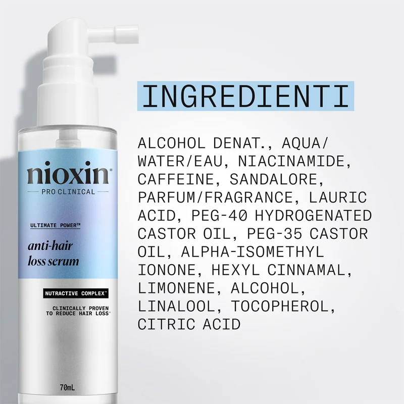 Nioxin Anti-Hair Loss Ultimate Power Serum 70ml - sérum anti-chute