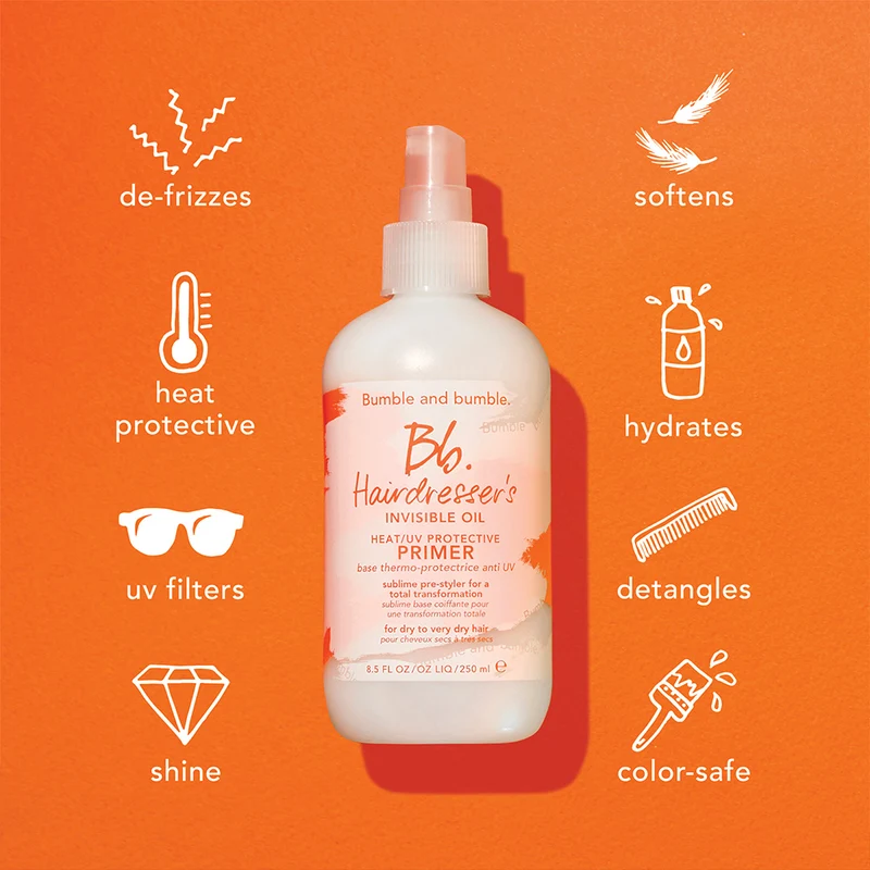 Bumble and bumble. Bb. Hairdresser's Invisible Oil Primer 250ml - sérum de protection thermique