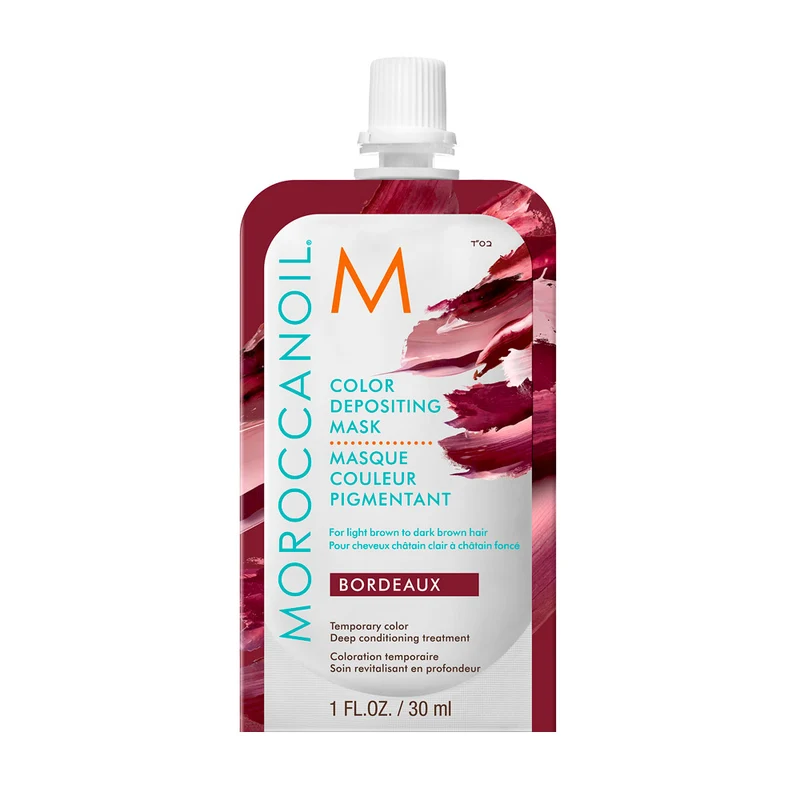 Moroccanoil Color Deposit Mask Bordeaux 30ml - Masque Coloré Bordeaux