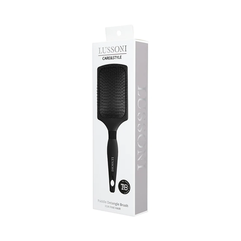 Lussoni Haircare Brush C&S Paddle Thin Bristle - brosse cheveux fins
