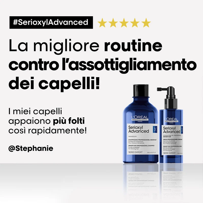 L'Oreal Professionnel Serioxyl Advanced Serum Denser Hair 90ml - soin densifiant
