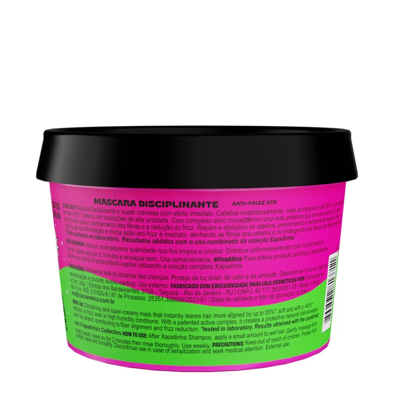 Lola From Rio Xapadinha Mascara Disciplinante 100gr - masque anti-frisottis