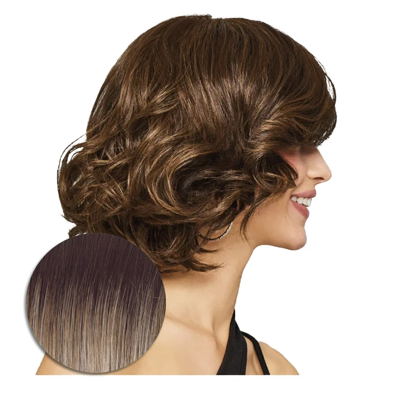 Hairdo Bombshell Bob Perruque Blond Clair Cendré - perruque coupe courte