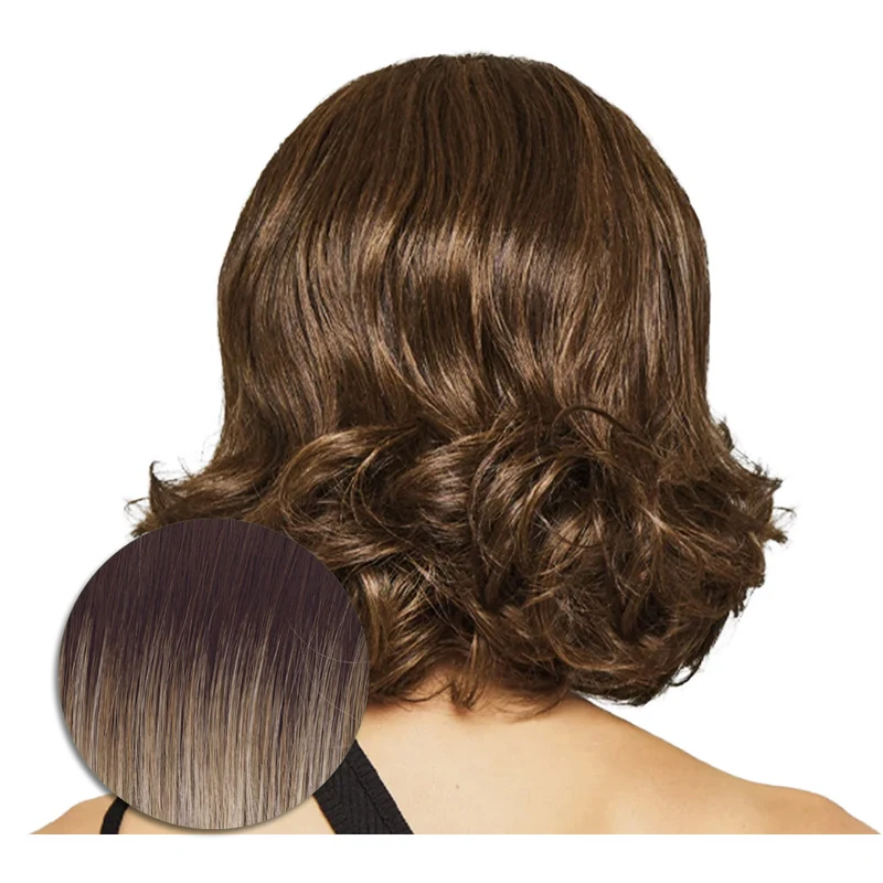 Hairdo Bombshell Bob Perruque Blond Clair Cendré - perruque coupe courte