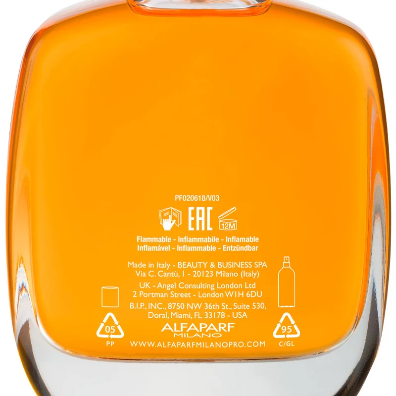 Alfaparf Milano Semi di Lino Curls Multi Benefit Oil 100ml - huile hydratante pour cheveux bouclés