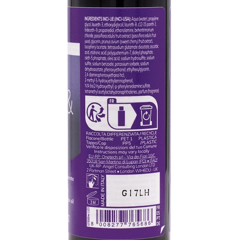 Fanola Glow & Glossy Oil Toner T.21 60ml - coloration semi-permanente à l'huile sans ammoniaque