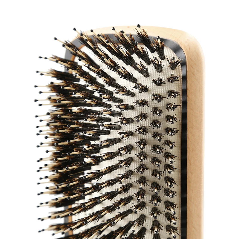 Kashōki Hair Brush Touch Of Nature Paddle - brosse en bois