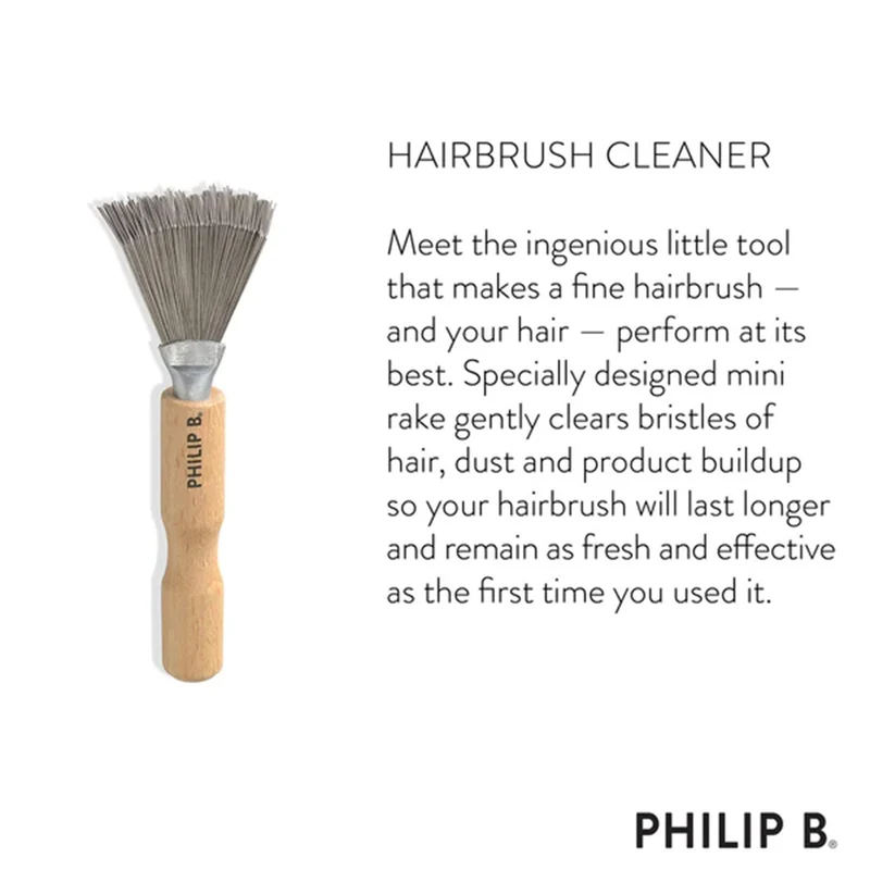 Philip B Hairbrush Cleaner - nettoyeur pour brosses