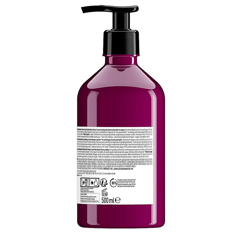 L'Oréal Professionnel Curl Expression Shampoo 500ml - shampooing hydratant pour cheveux bouclés et ondulés