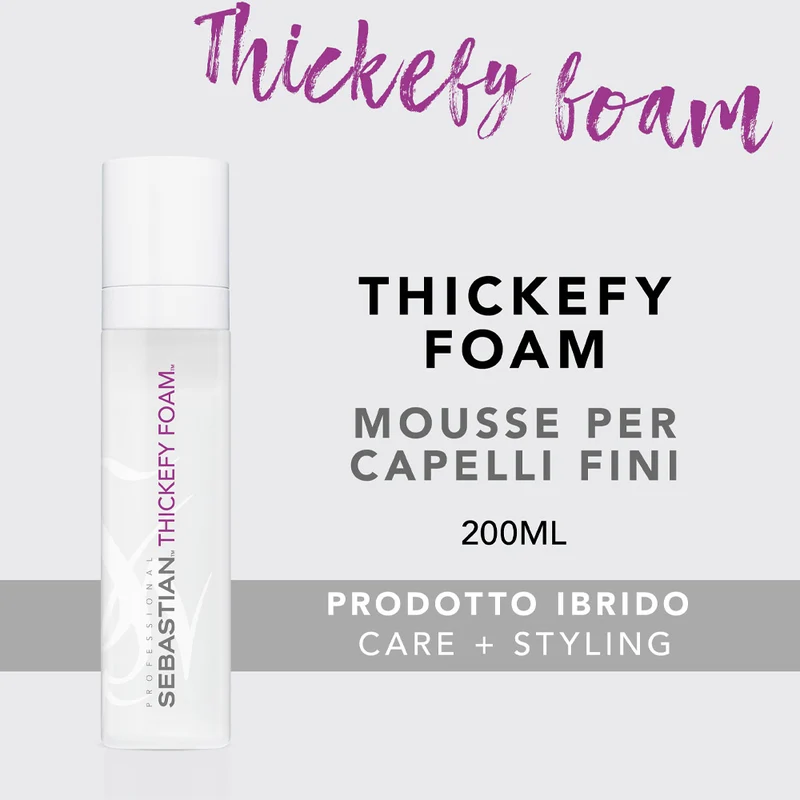 Sebastian Flow Thickefy Foam 200ml - mousse volumisante pour cheveux fins