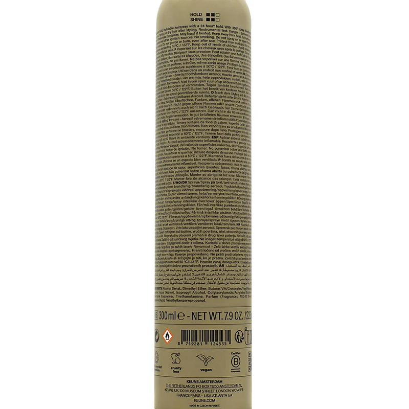 Keune Style Fix Freestyler 360° Freestyle Hairspray 300ml - laque tenue moyenne