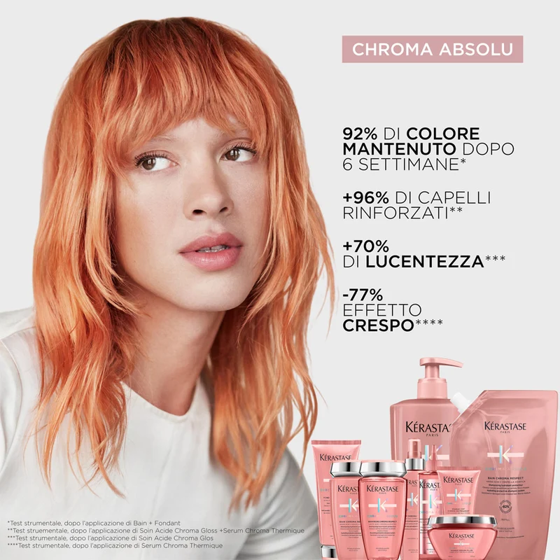 Kerastase Chroma Absolu Bain Chroma Respect Refill 500ml - éco-recharge shampoing cheveux colorés