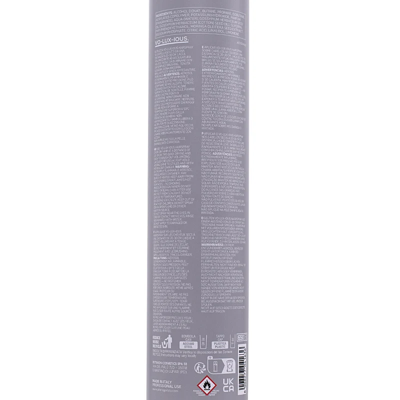 Alterego Styling Voluxious Hairspray Laque Volumisante 500ml