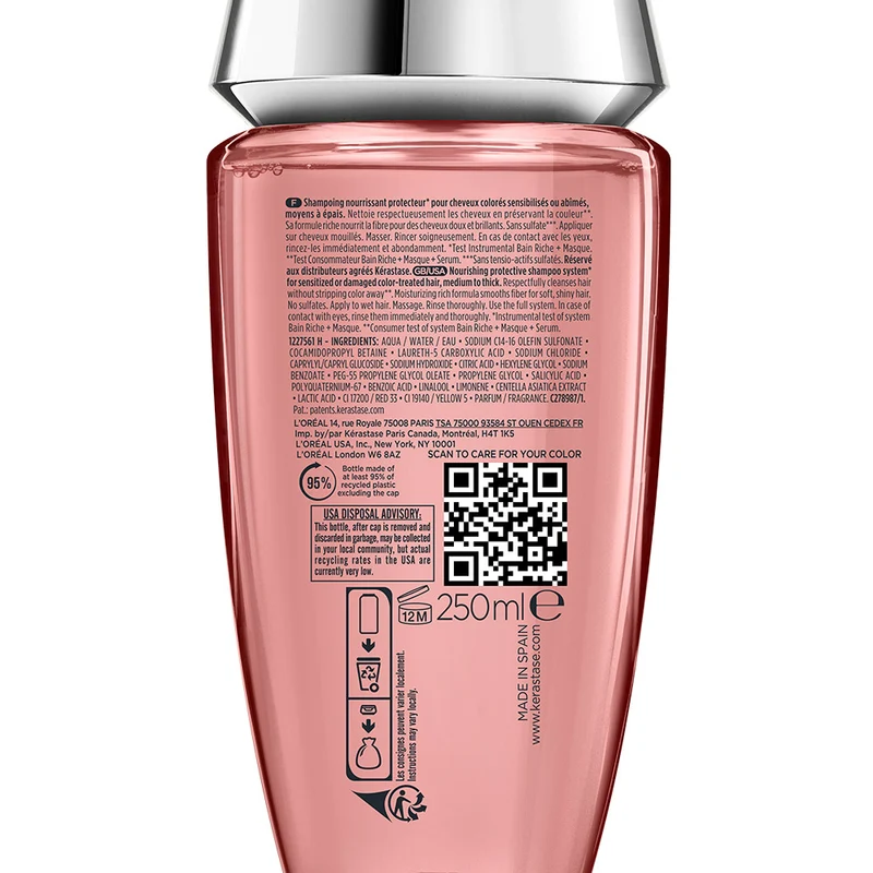 Kerastase Chroma Absolu Bain Limpid Shampoo 250ml - shampooing protecteur et nourrissant