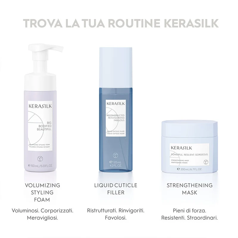 Kerasilk Styling Volumizing Styling Foam 150ml - mousse volumisante