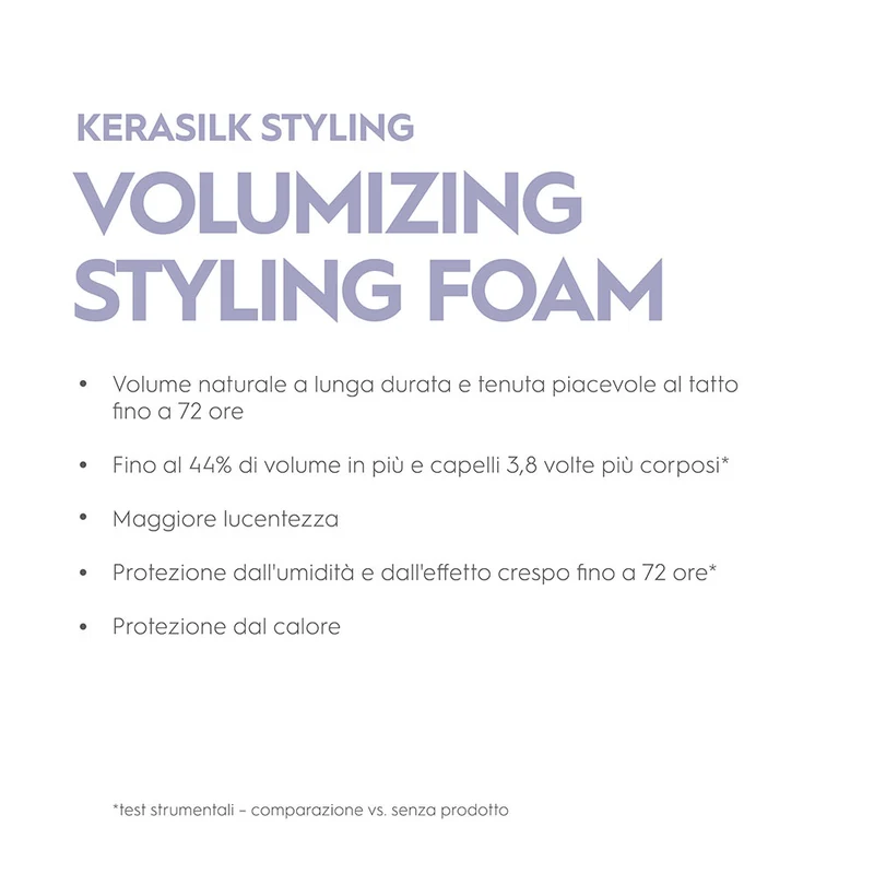 Kerasilk Styling Volumizing Styling Foam 150ml - mousse volumisante
