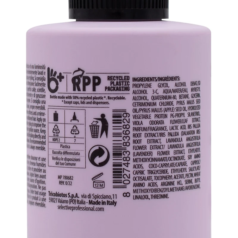 Selective Professional On Care No Yellow Super Blond 100ml - traitement disciplinant lamination cheveux